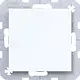 Hager Berker WAF1001WG blinddeksel incl. draagframe A1/A8/C1/C8 lichtwit glans