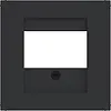 Hager Berker WAF1104BM centraalplaat USB / luidspreker A1/A8/C1/C8 nachtzwart mat