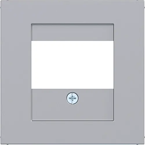 Hager Berker WAF1104TA centraalplaat USB / luidspreker A1/A8/C1/C8 titaan