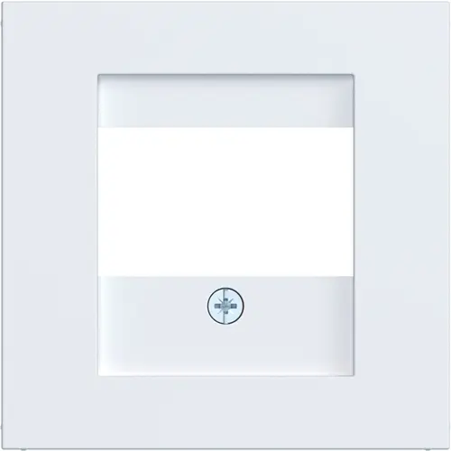 Hager Berker WAF1104WM centraalplaat USB / luidspreker A1/A8/C1/C8 lichtwit mat