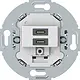 Hager Berker WTS4155WM USB-lader met 2x USB-C voor Serie-1930/R.Classic wit