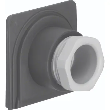 Hager Berker WNA693 invoerstuk met wartel M20 W1 grijs
