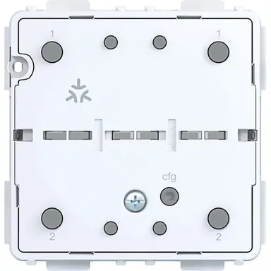 Hager Berker WAC2010 wandzender bedieningselement met batterij 1-voudig