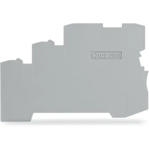 Wago 2000-5391 afsluitplaat/tussenplaat