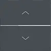 Hager Berker WAN7050AT knop met pijlsymbolen voor bedieningselement 1-voudig A1/A8/C1/C8 antraciet mat