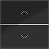 Hager Berker WAN7050BG knop met pijlsymbolen voor bedieningselement 1-voudig A1/A8/C1/C8 nachtzwart glans