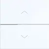 Hager Berker WAN7050WG knop met pijlsymbolen voor bedieningselement 1-voudig A1/A8/C1/C8 lichtwit glans