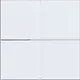 Hager Berker WAN7020WM knop voor bedieningselement 2-voudig A1/A8/C1/C8 lichtwit mat