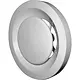 Duco 0000-4178 afvoerventiel rond kunststof 125mm 75m3/h volume-instelling wit