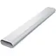 Duco 0000-4567 ducoflex ovaal luchtkanaal 163x68x1150mm ongeïsoleerd star grijs