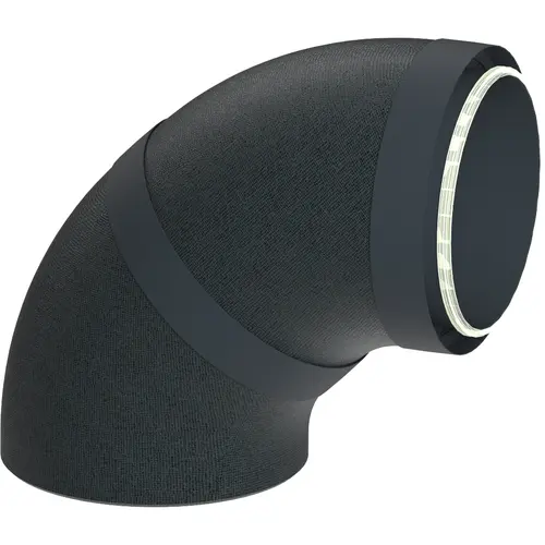 Duco 0000-4906 ducoflex star isobocht 90° met koppelstuk 200mm