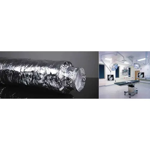 Duco 0000-4586 DucoFlex Silencer flexibel geluiddemper 127mm 1000mm glaswol