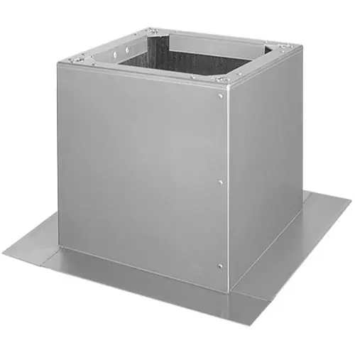 Duco 0000-4611 dakopstand voor dakventilator rooffan laag aluminium