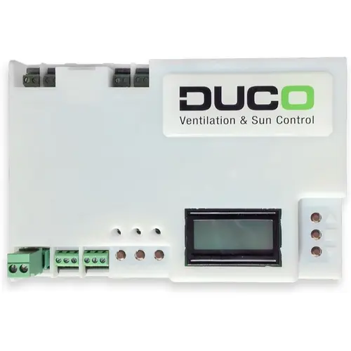 Duco 0000-4193 IQ-unit RF wired display DIN-rail adapter wit