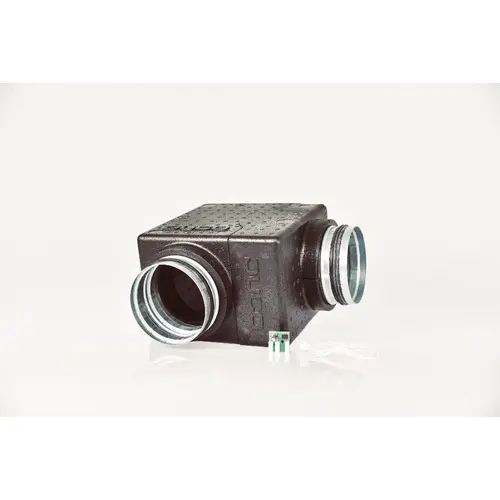 Duco 0000-4454 verdeelstuk regelkleppen focus luchtafvoer 2 aftakkingen 125mm 150m³/h