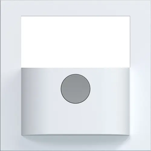 Hager Berker WAN7040WM afdekking met knop voor bewegingsmelder-bedieningselement A1/A8/C1/C8 lichtwit mat