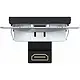 Hager Berker WAF4380BM HDMI-contactdoos met 90gr. stekkeraansluiting A1/A8/C1/C8 nachtzwart mat