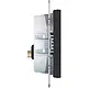 Hager Berker WAF4379BM HDMI-contactdoos met rechte HDMI-aansluiting A1/A8/C1/C8 nachtzwart mat