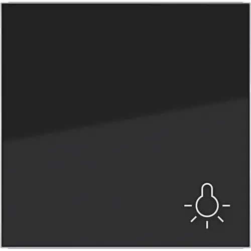 Hager Berker WAW1012BG schakelwip met lichtsymbool A1/A8/C1/C8 nachtzwart glans