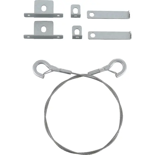 Opple 140060852 ophangkabelset plafond 500mm RVS grijs
