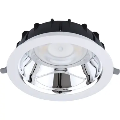 Opple 540001047300 LED-downlight Performer HG 225mm 23W 3000K Bluetooth IP44 dimbaar zwart
