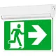Opple 572005002000 nooduitgang bord LED 3W 6500K 3 uur IP20 wit