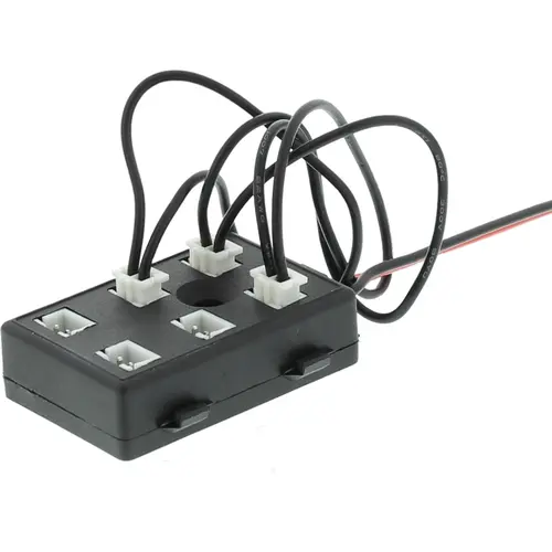 Klemko CON CAB 6V-2M Lumiko 860810 connectorkabel 6-voudig 2m