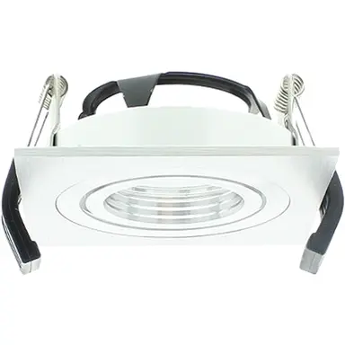 Klemko LIA-BON-1VVK-AL Lumiko 863902 inbouwarmatuur Bonnita vierkant 1-voudig 90x90mm aluminium