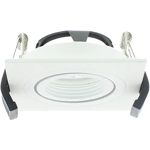 Klemko LIA-BON-1VVK-WH Lumiko 863912 inbouwarmatuur Bonnita vierkant 1-voudig 90x90mm wit