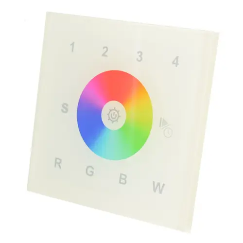 Klemko WRF-MI-8Z-8S-WH 860554 wifi-rf rgbw muur inb zend wt