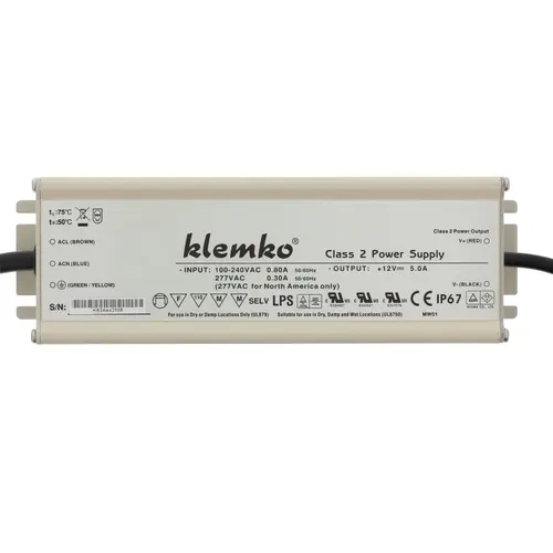 Klemko LB-LD-12V-60WD Lumiko 860112 LED driver 180-230v/12v 0-60W