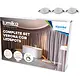 Klemko VERONA-COB-KIT3 Lumiko 863854 Verona COB set 3xLED aluminium + driver en aansluitmateriaal