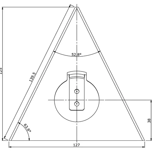 Klemko OPB-HUIS-IB-SM Lumiko 876633 beschermende behuizing voor spot 130x30mm aluminium