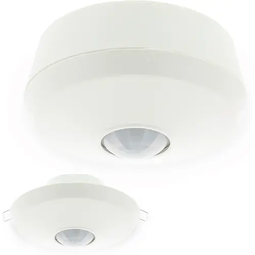 Klemko PLF-IOB-PIR/UNI Lumiko 870557 aanwezigheidsmelder PIR plafond universeel 7m 2200W aansluitkabel IP44
