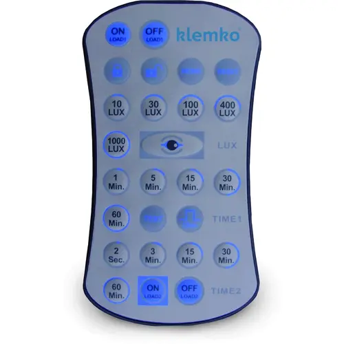 Klemko IR-10 Lumiko 870588 afstandsbediening aanwezigheiddetector grijs