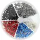 Klemko ATKR-GPH-KT 910026 assortimentsdoos geïsoleerde adereindhulzen 0,5-2,5mm²