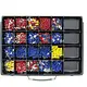 Klemko ATM-GKS-ST/ZT 910008 assortimentsdoos geïsoleerde kabelschoenen metalen kist PVC