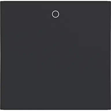 Hager Berker WAW1014BM schakelwip met opdruk 0 A1/A8/C1/C8 nachtzwart mat