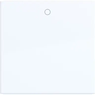 Hager Berker WAW1014WG schakelwip met opdruk 0 A1/A8/C1/C8 lichtwit glans