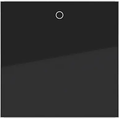 Hager Berker WAW1014BG schakelwip met opdruk 0 A1/A8/C1/C8 nachtzwart glans