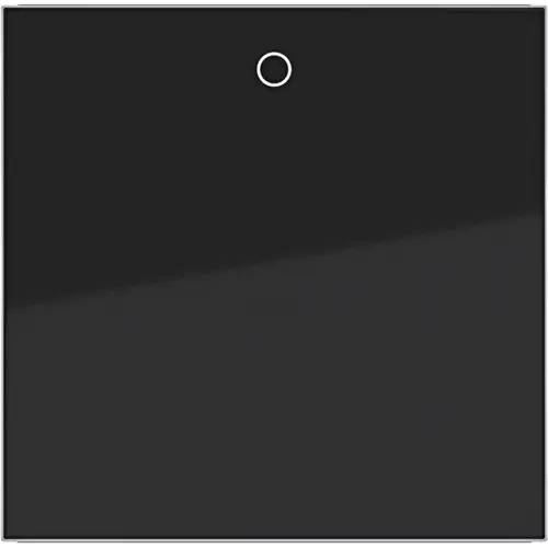 Hager Berker WAW1014BG schakelwip met opdruk 0 A1/A8/C1/C8 nachtzwart glans