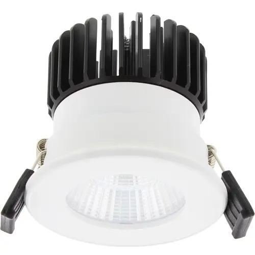 Klemko LD-7W-IP55-EWW Lumiko 868665 LED-inbouwspot Bolero rond 7W 700mA 2700K IP55 wit dimbaar