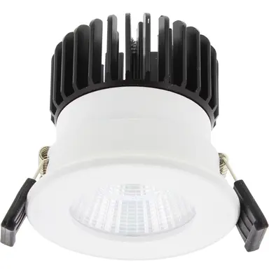 Klemko LD-7W-IP55-WW Lumiko 868667 LED-inbouwspot Bolero rond 7W 700mA 3000K IP55 wit dimbaar