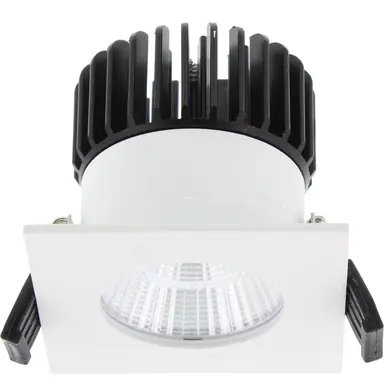 Klemko LD-7W-VK65-EWW Lumiko 868655 LED-inbouwspot Bolero vierkant 65mm 7W 700mA 2700K wit dimbaar
