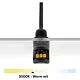Klemko MIL11ZW-SD-WW-0,5W Lumiko 867700 LED-mini-inbouwspot IP67 11mm 0,5W 3000K CRI90 zwart
