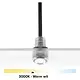 Klemko MIL11ALU-L-WW-3W Lumiko 867660 grijze mini led ip67 11mm 3w
