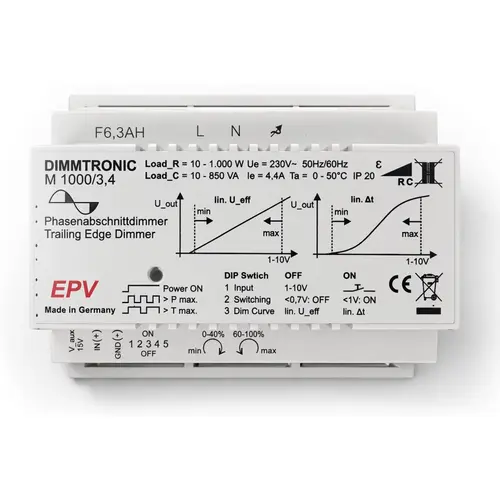 Klemko DRDPAF 1KW Lumiko 879200 dimmer dinmont led 1000w