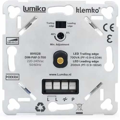 Klemko DIM PAF 5-600 Lumiko 891028 - univers