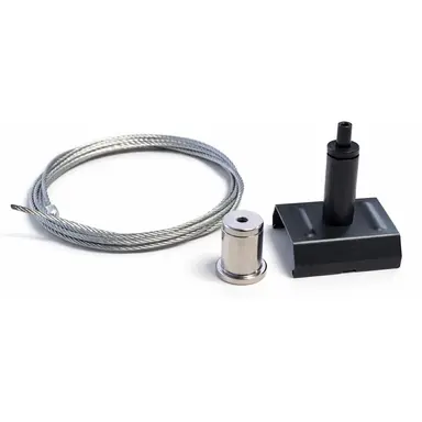 Klemko LR-SUSP ZW 1.5 Lumiko 876395 ophangkit 3-fase rail 1,5m zwart