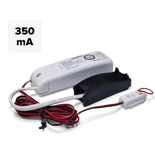 Klemko DRV-12WPD350MS Lumiko 876819 LED-driver constante stroom 350mA 1-13,3W 9-38V dimbaar RC